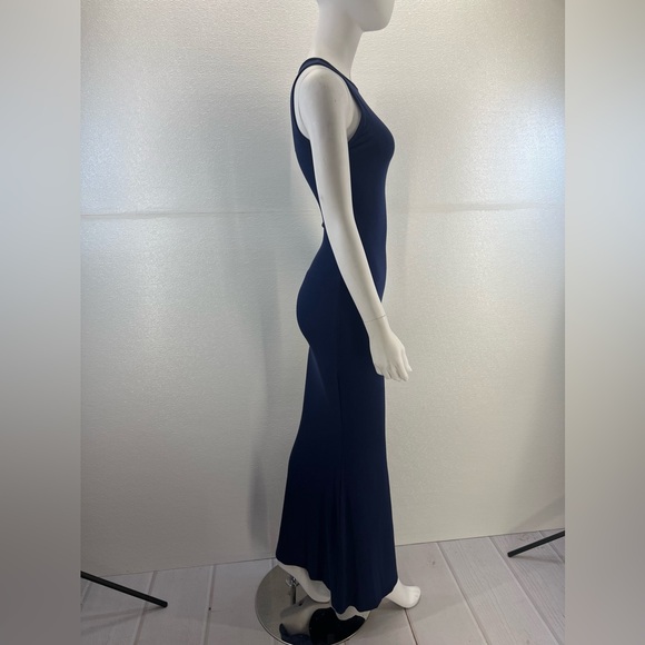 Women's Basic Summer Sexy Lounge Tank Long Dress Elegant Sleeveless Halter Neck - Picture 12 of 17